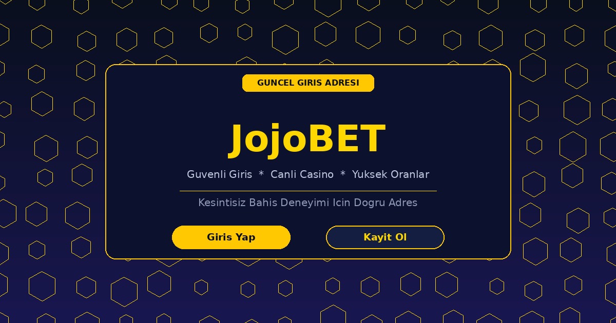 Jojobet